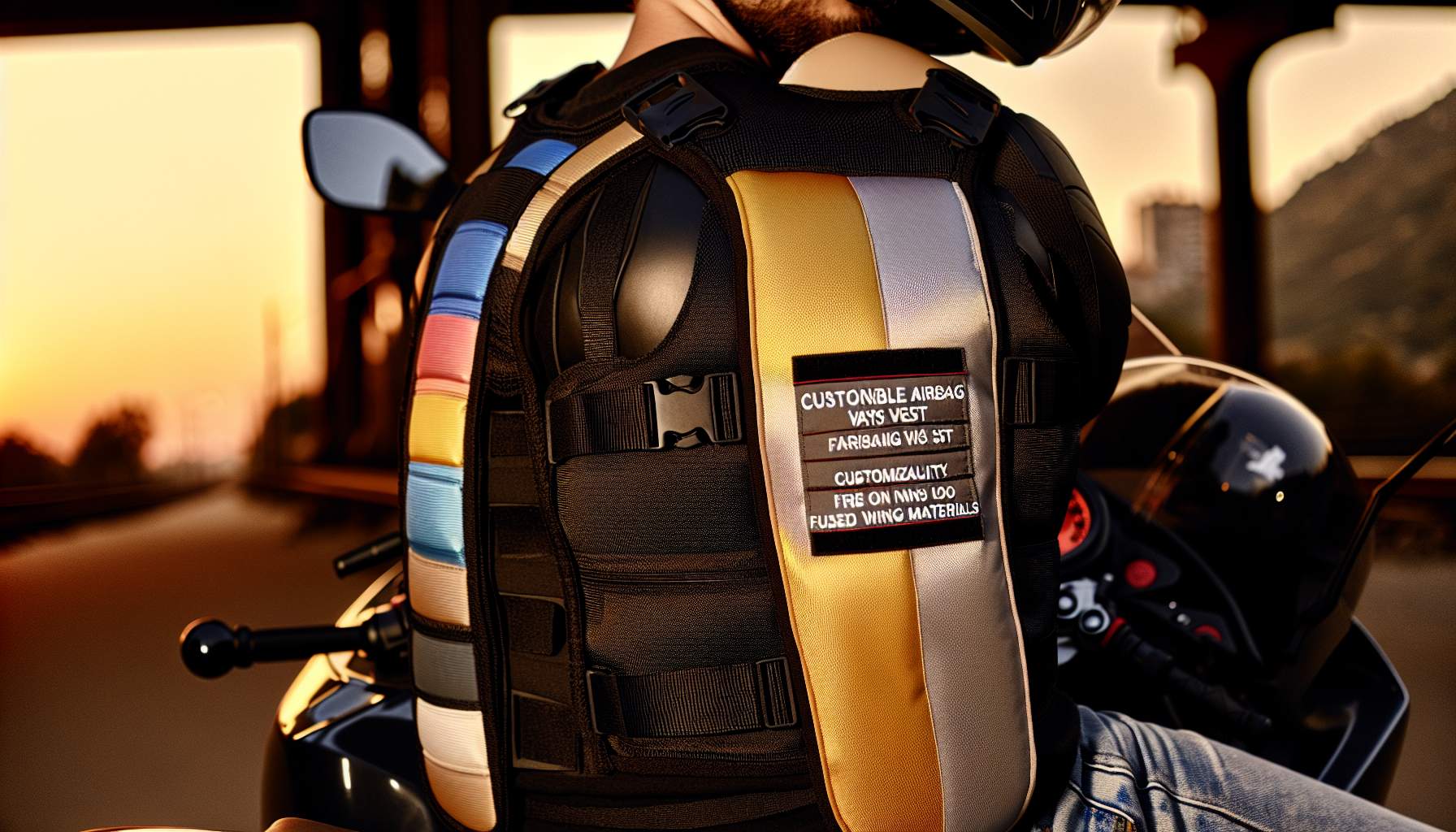 Gilet airbag personnalisable: votre style unique ?